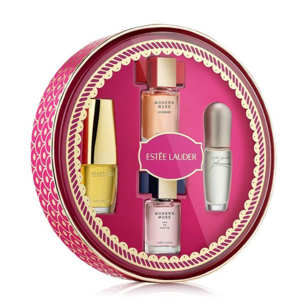 Estee Lauder Treasures 4pc Miniature Travel Set For Women